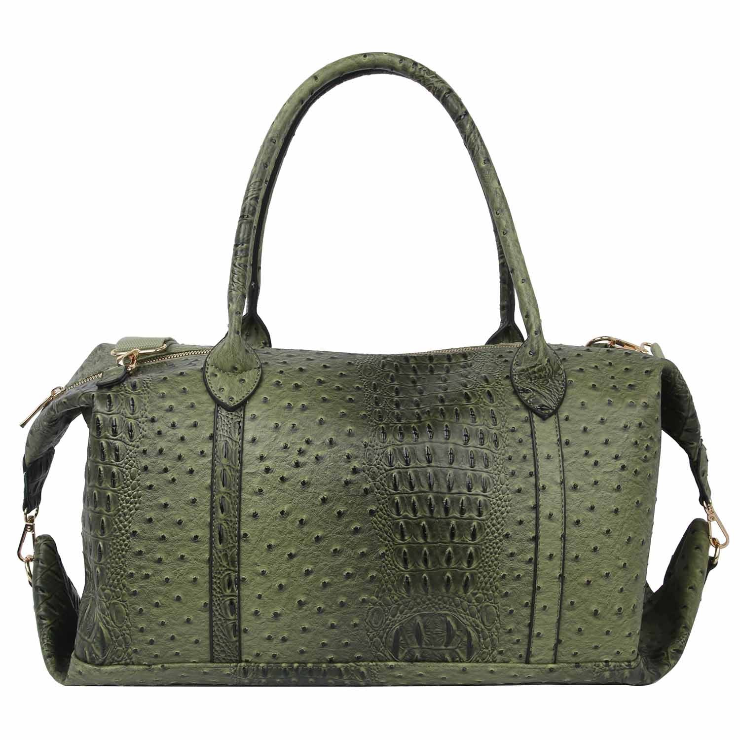 Ostrich duffle online bag