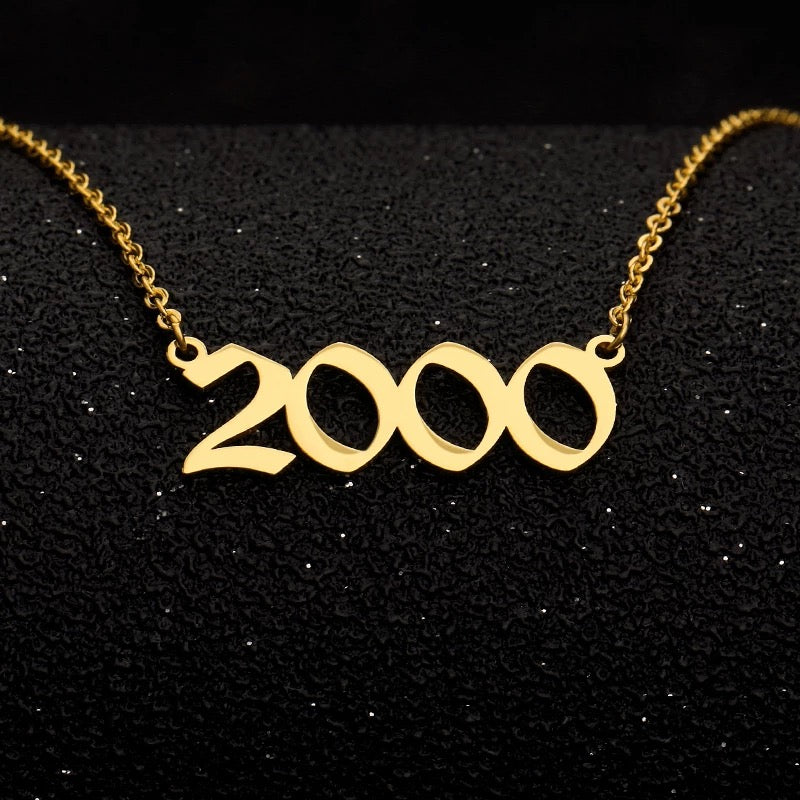 “Rep Your Year” Birth Year Necklaces