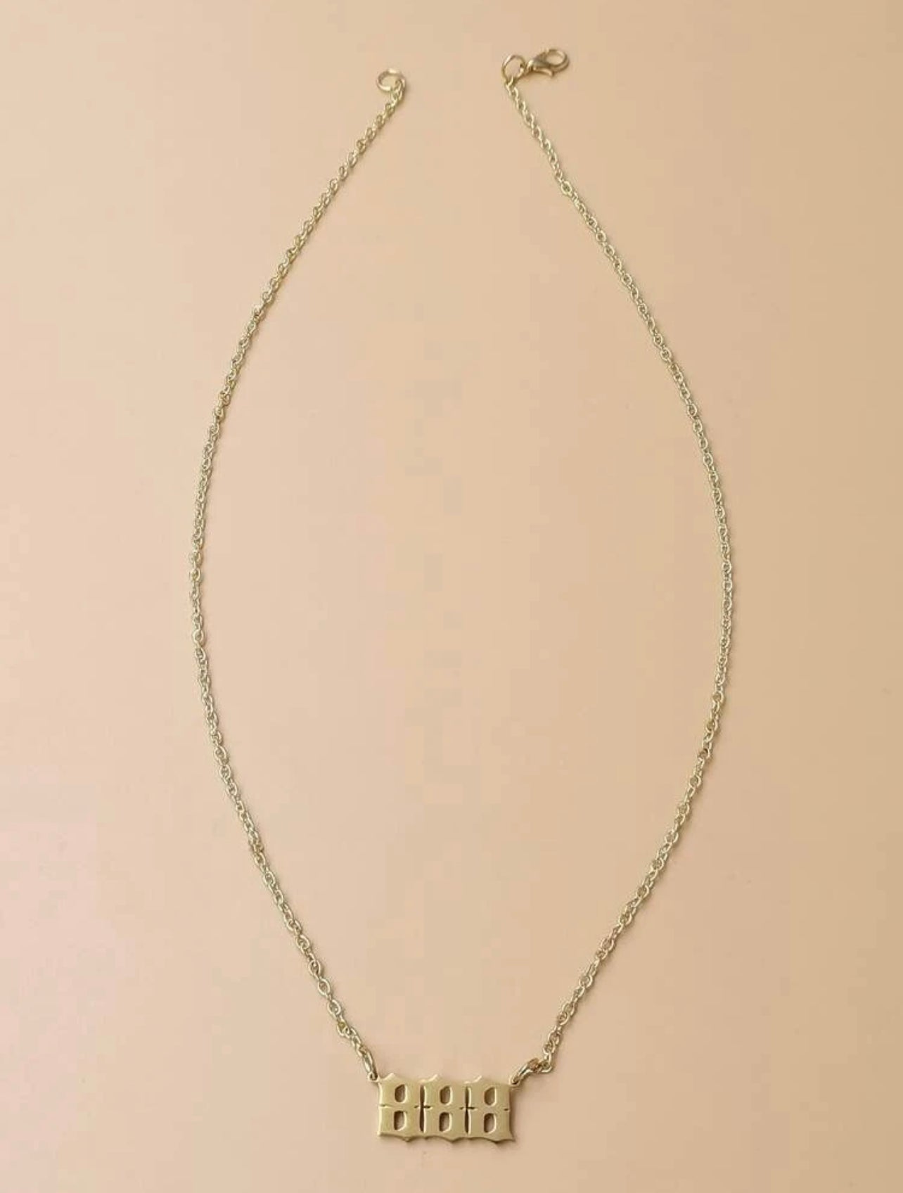 “888” Angel Number Necklace