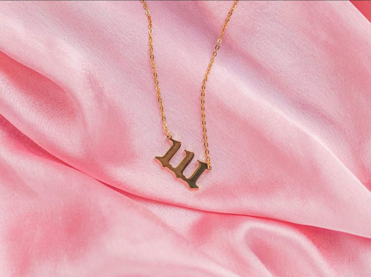 "111" Angel Number Necklace