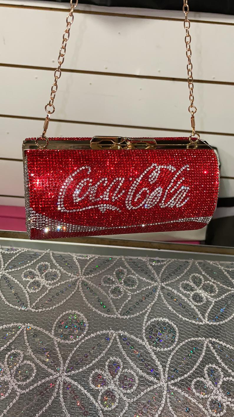 Coca Cola Bling Clutch