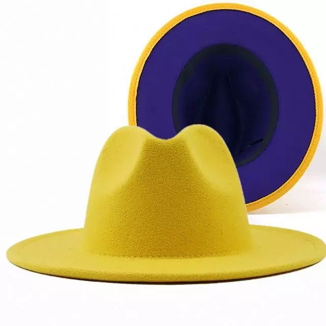 2 Tone Fedora Hats