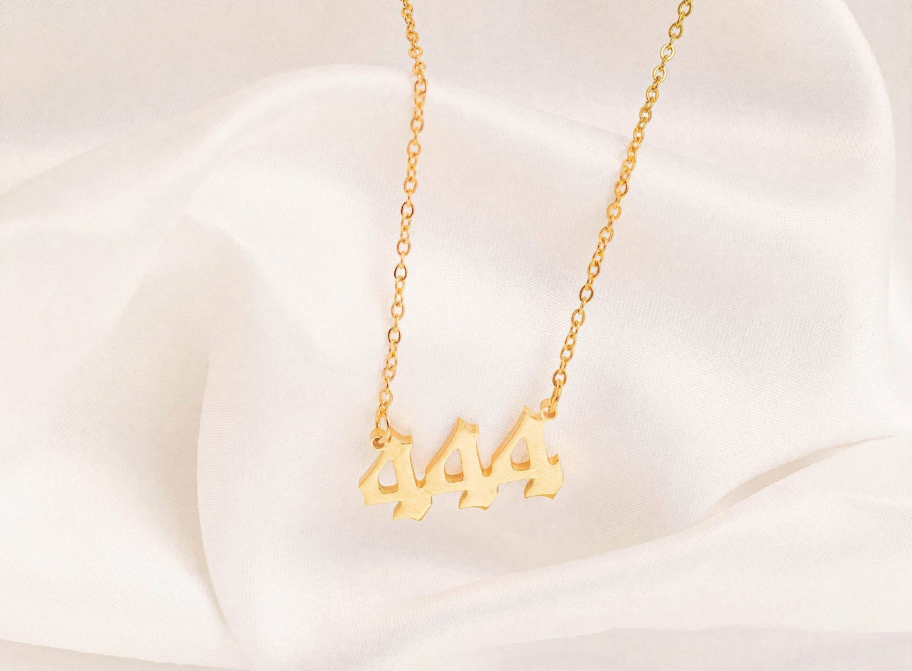 “444” Angel Number Necklace