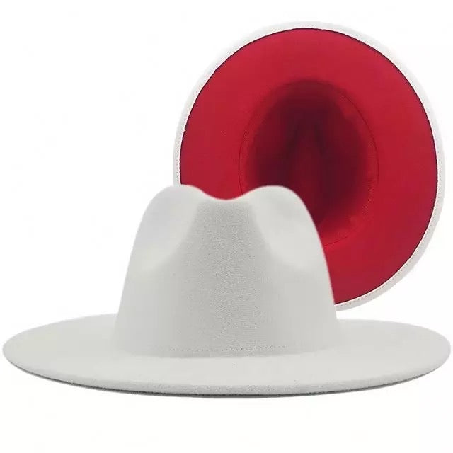 2 Tone Fedora Hats