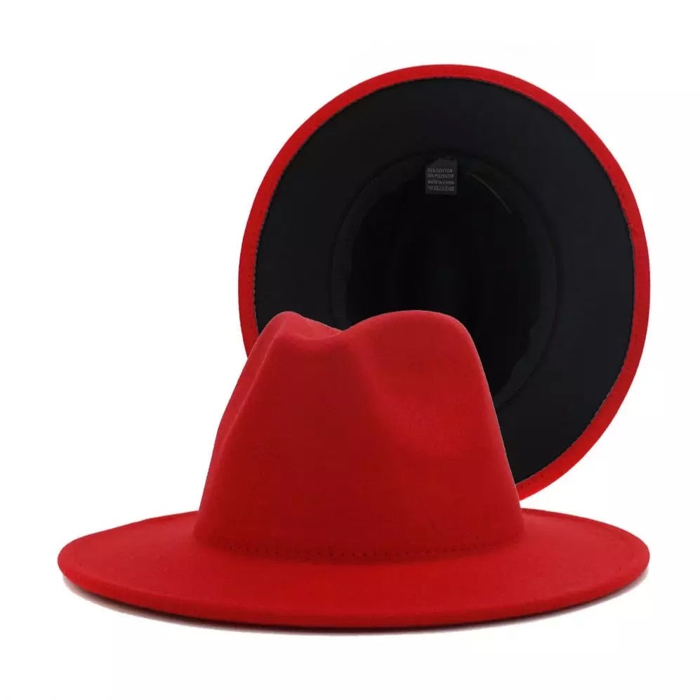 2 Tone Fedora Hats