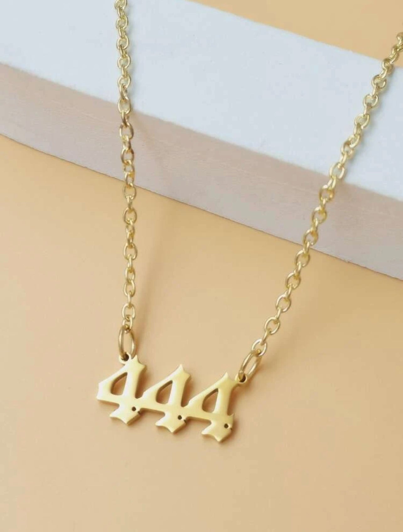 “444” Angel Number Necklace