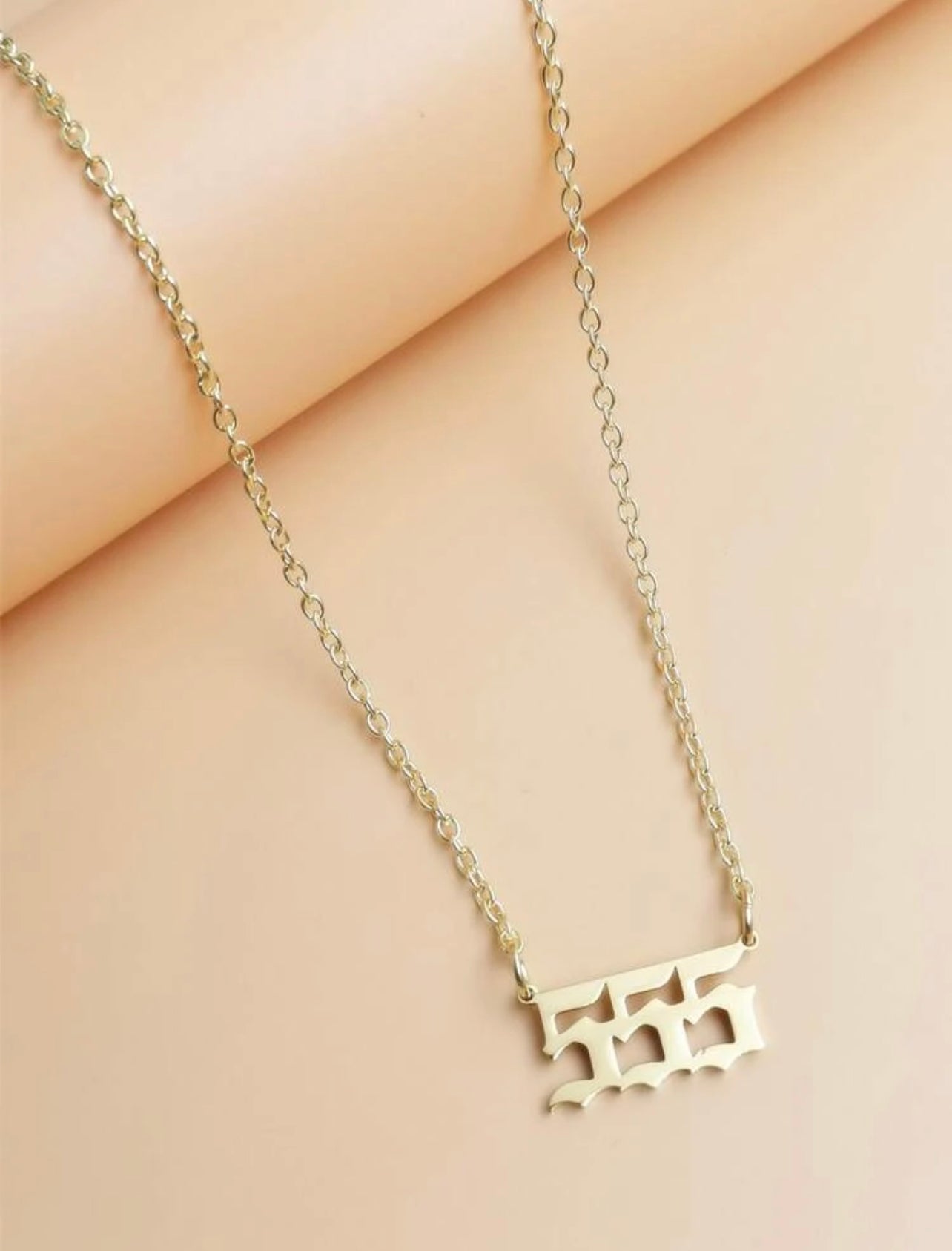 “555” Angel Number Necklace